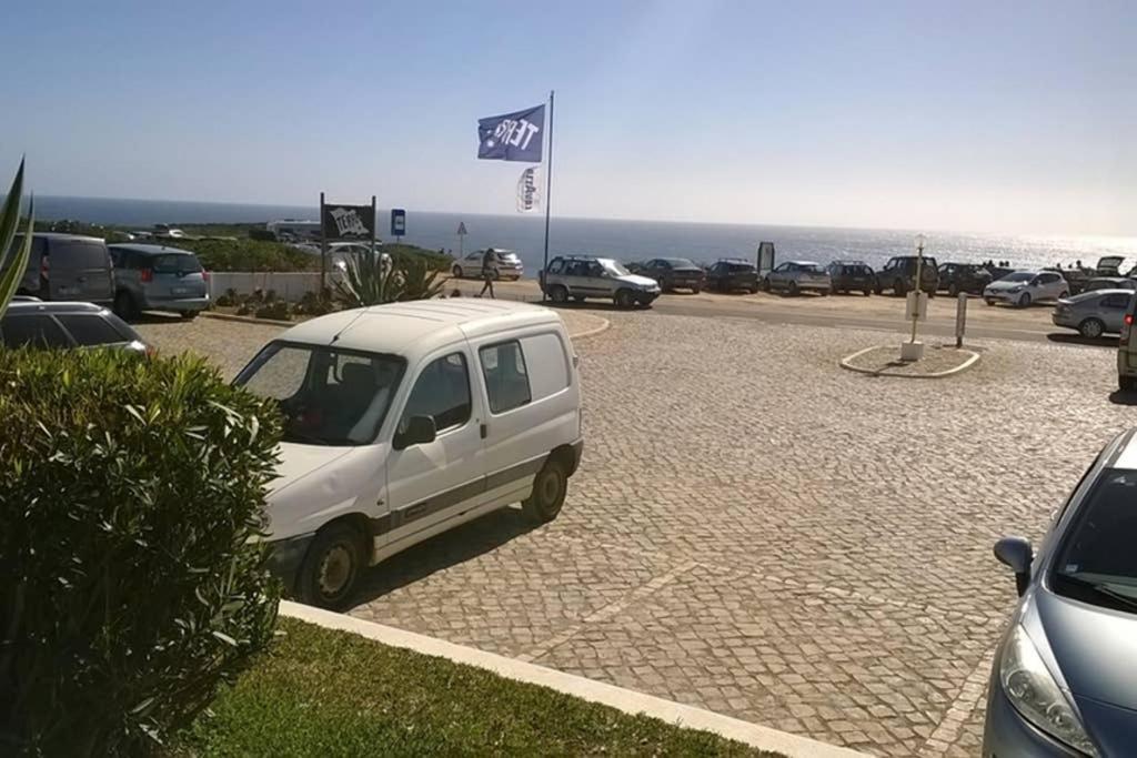 Casa do Beliche - frente praia, grande terraço privado Sagres Exterior foto