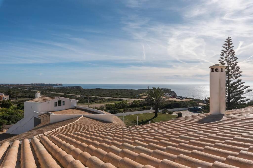 Casa do Beliche - frente praia, grande terraço privado Sagres Exterior foto